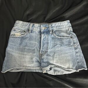 Classic Light Blue Denim Women's Shorts